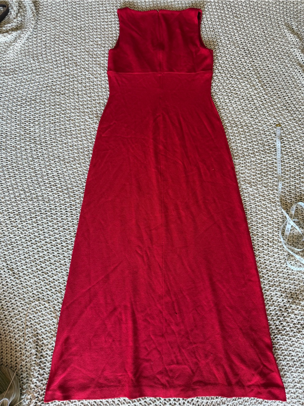 Red Long Saint John Dress
